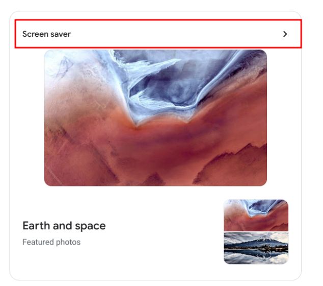 స్క్రీన్ సేవర్ బ్యాక్గ్రౌండ్